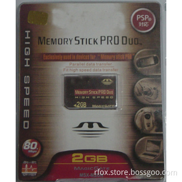 MS PRO DUO High Speed 2GB Card